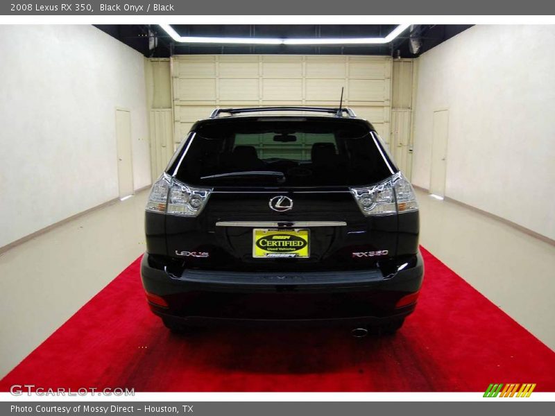 Black Onyx / Black 2008 Lexus RX 350