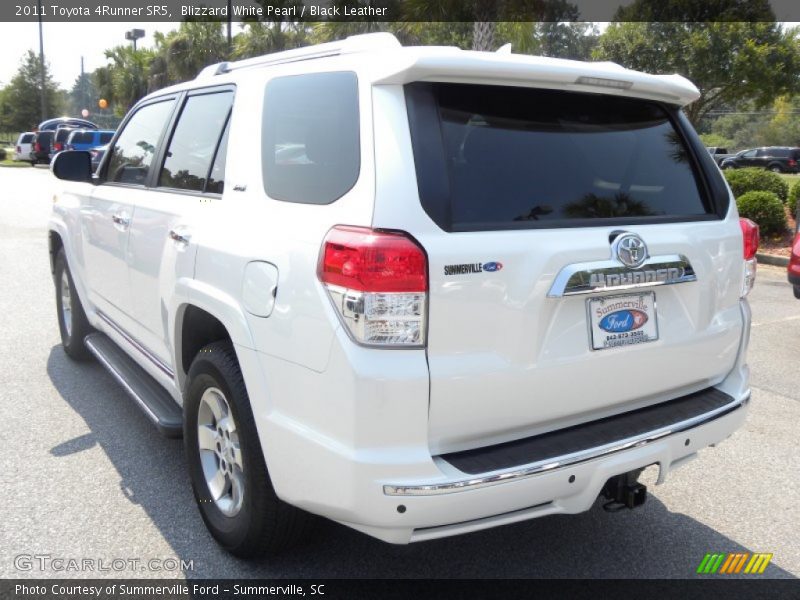 Blizzard White Pearl / Black Leather 2011 Toyota 4Runner SR5