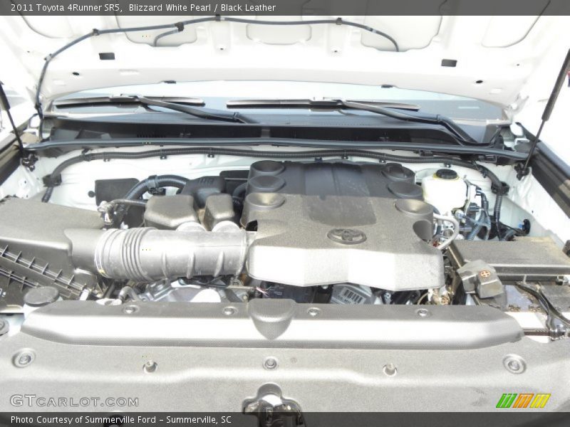 Blizzard White Pearl / Black Leather 2011 Toyota 4Runner SR5