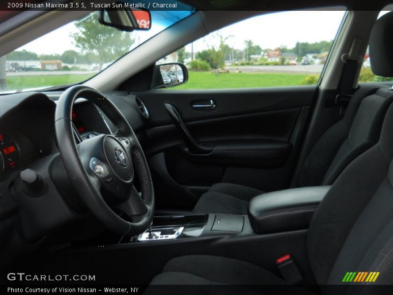 Tuscan Sun Metallic / Charcoal 2009 Nissan Maxima 3.5 S