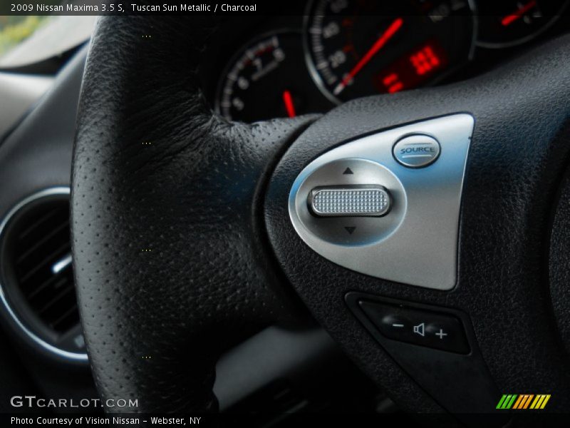 Tuscan Sun Metallic / Charcoal 2009 Nissan Maxima 3.5 S