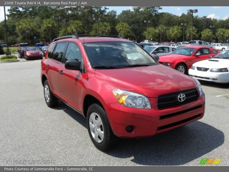 Barcelona Red Pearl / Ash 2008 Toyota RAV4 I4