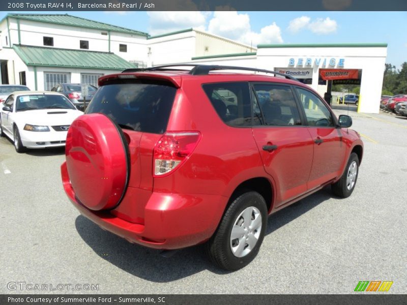 Barcelona Red Pearl / Ash 2008 Toyota RAV4 I4