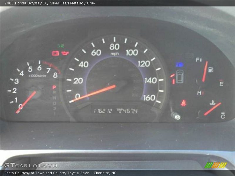 Silver Pearl Metallic / Gray 2005 Honda Odyssey EX