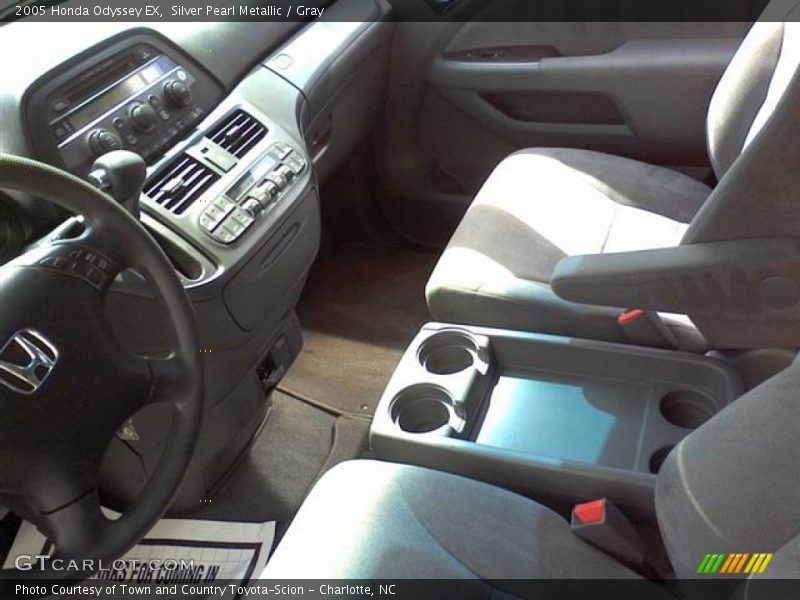 Silver Pearl Metallic / Gray 2005 Honda Odyssey EX