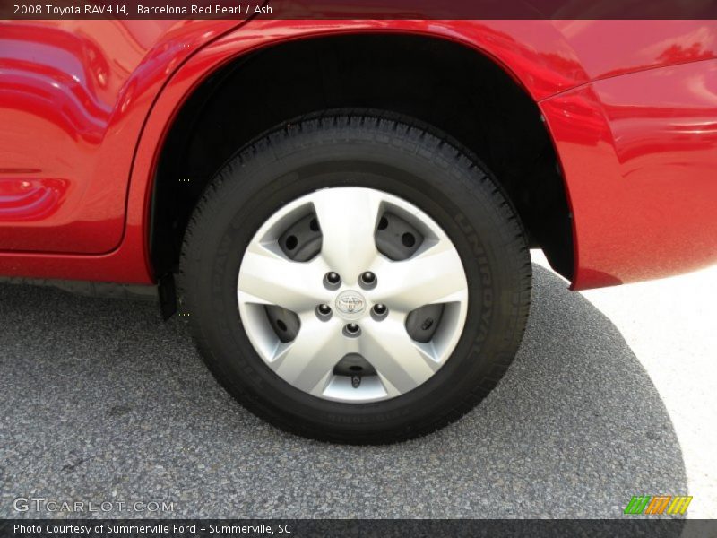 Barcelona Red Pearl / Ash 2008 Toyota RAV4 I4
