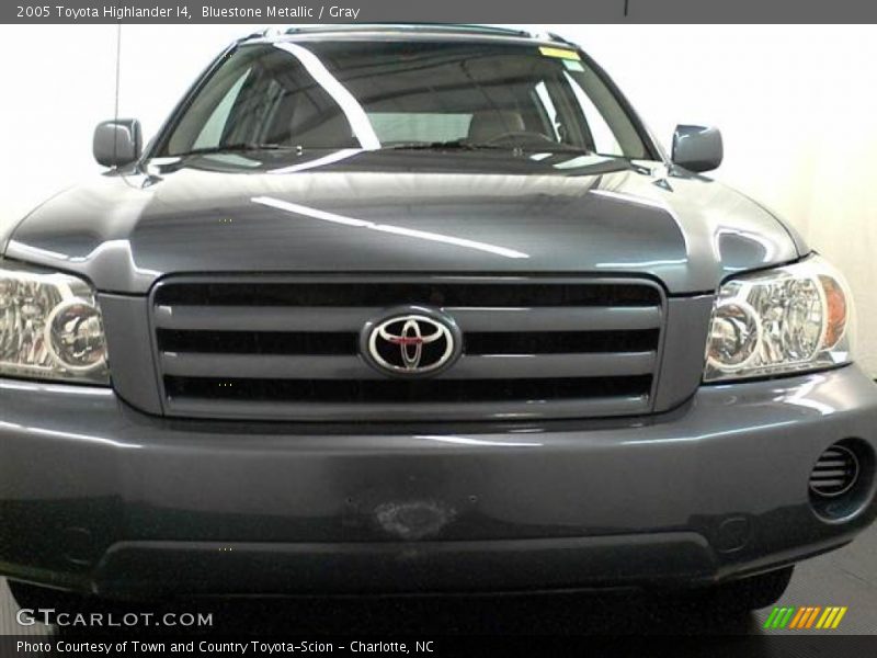Bluestone Metallic / Gray 2005 Toyota Highlander I4
