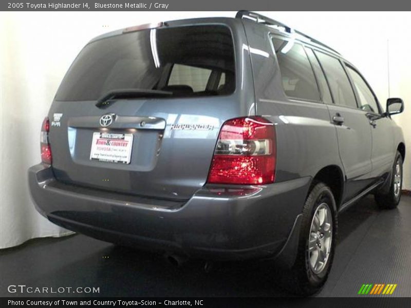 Bluestone Metallic / Gray 2005 Toyota Highlander I4