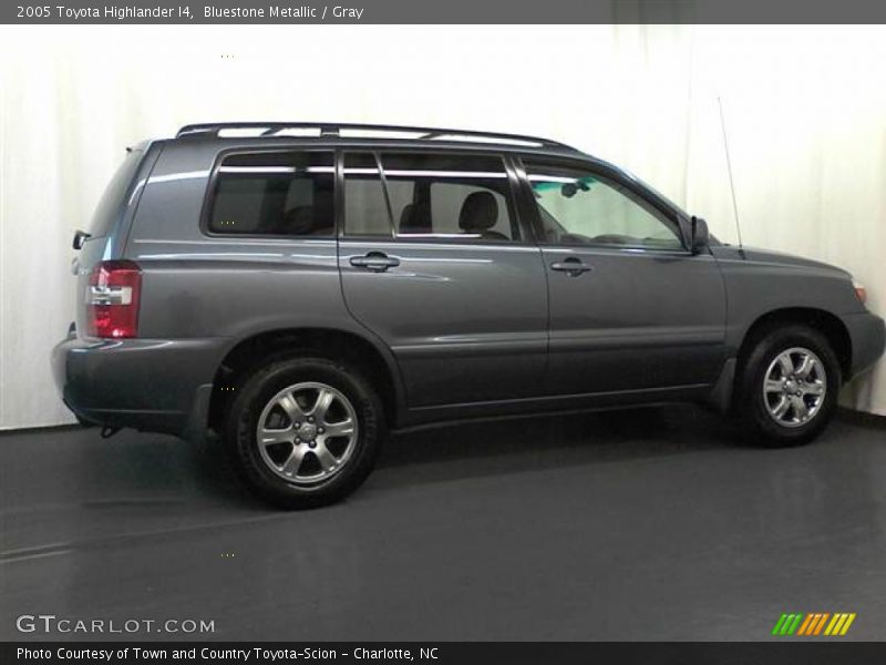 Bluestone Metallic / Gray 2005 Toyota Highlander I4