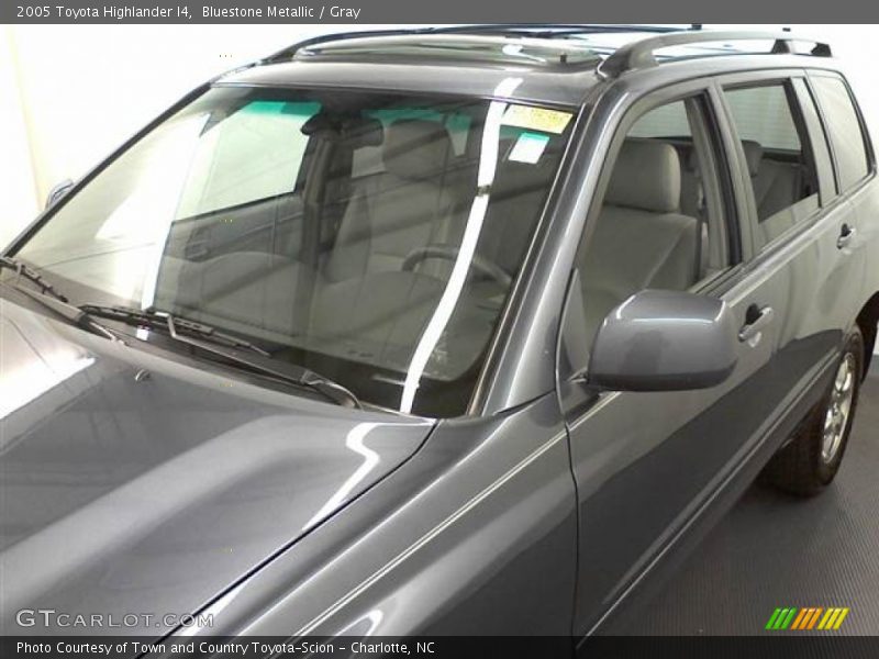 Bluestone Metallic / Gray 2005 Toyota Highlander I4