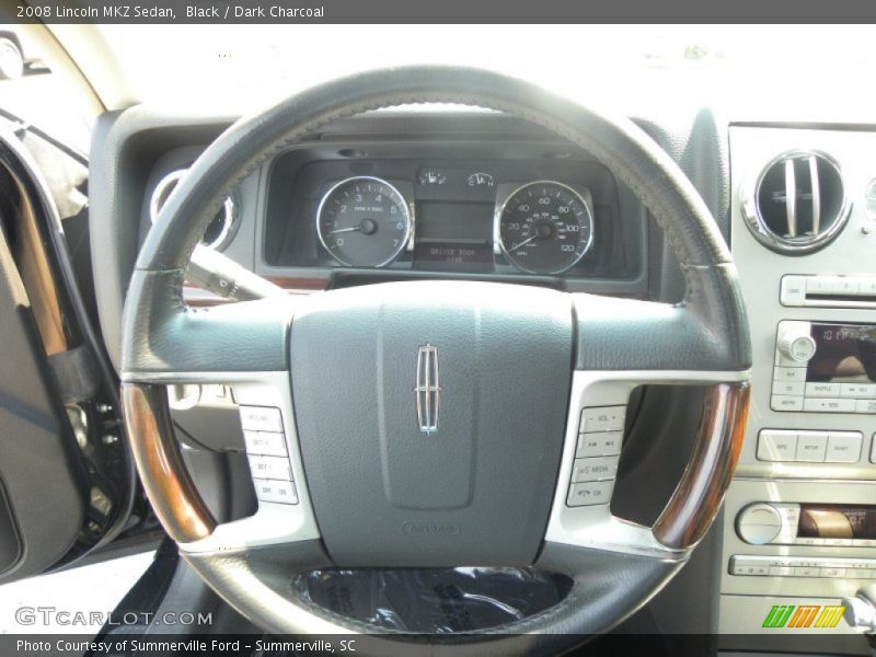 Black / Dark Charcoal 2008 Lincoln MKZ Sedan