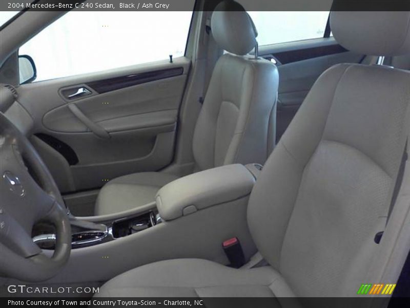 Black / Ash Grey 2004 Mercedes-Benz C 240 Sedan