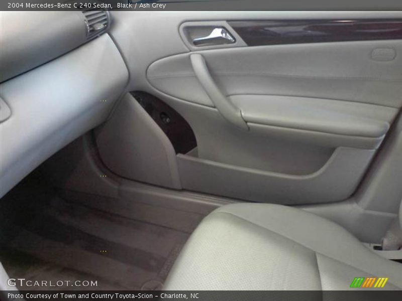 Black / Ash Grey 2004 Mercedes-Benz C 240 Sedan