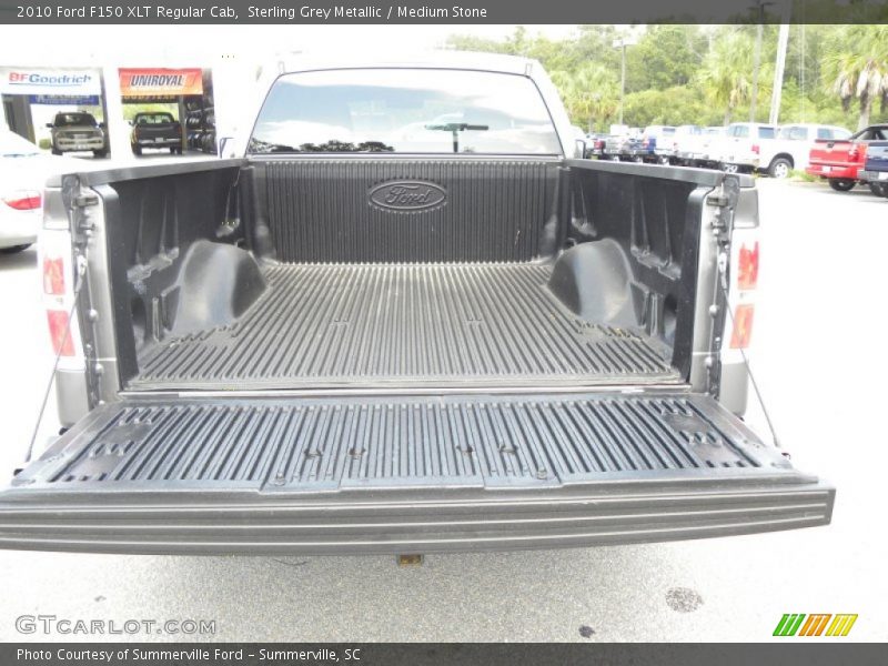 Sterling Grey Metallic / Medium Stone 2010 Ford F150 XLT Regular Cab