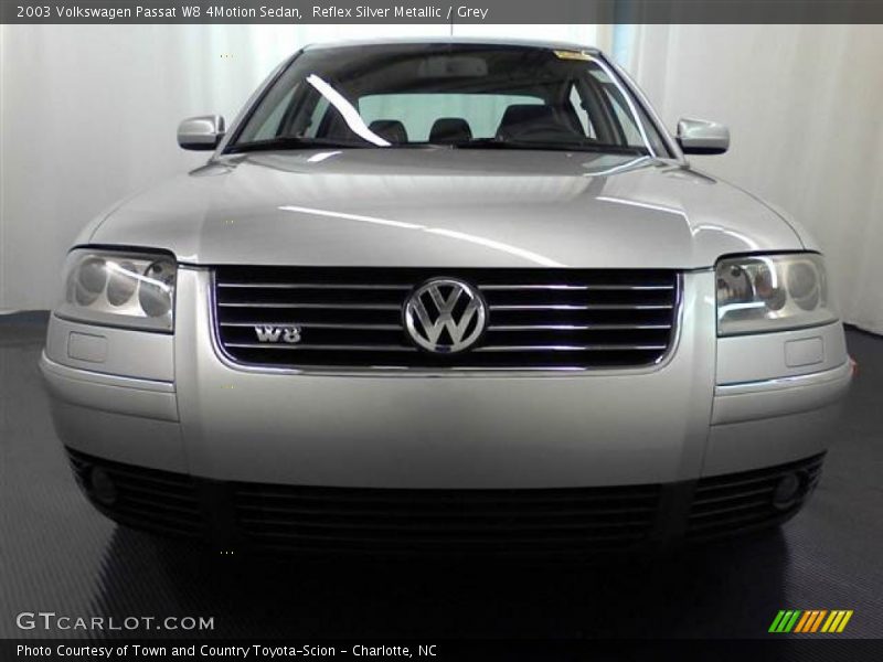 Reflex Silver Metallic / Grey 2003 Volkswagen Passat W8 4Motion Sedan