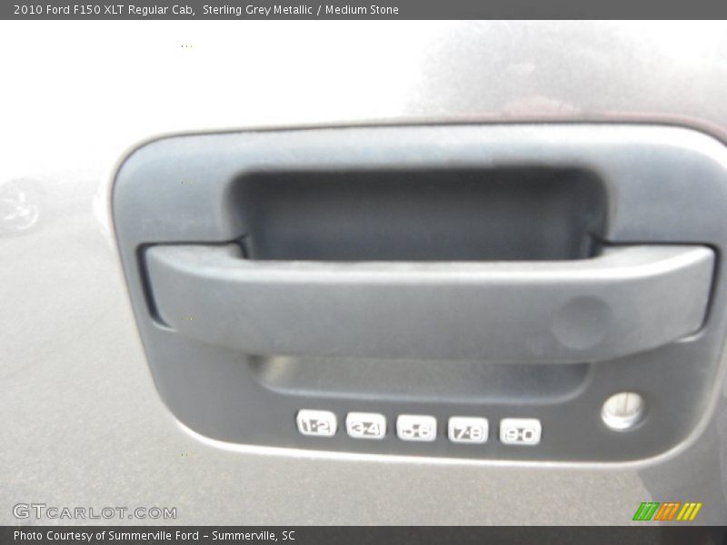 Sterling Grey Metallic / Medium Stone 2010 Ford F150 XLT Regular Cab