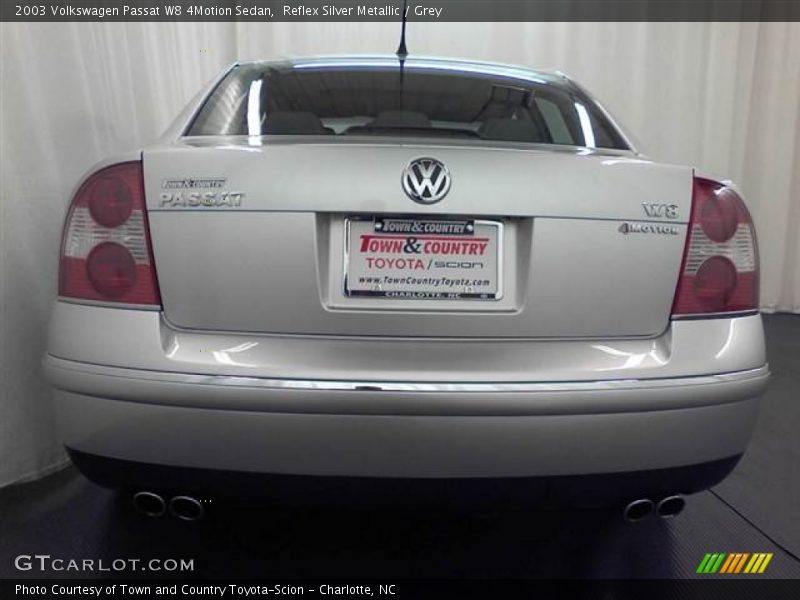 Reflex Silver Metallic / Grey 2003 Volkswagen Passat W8 4Motion Sedan