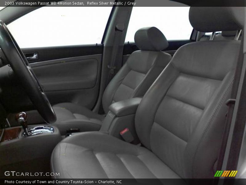 Reflex Silver Metallic / Grey 2003 Volkswagen Passat W8 4Motion Sedan