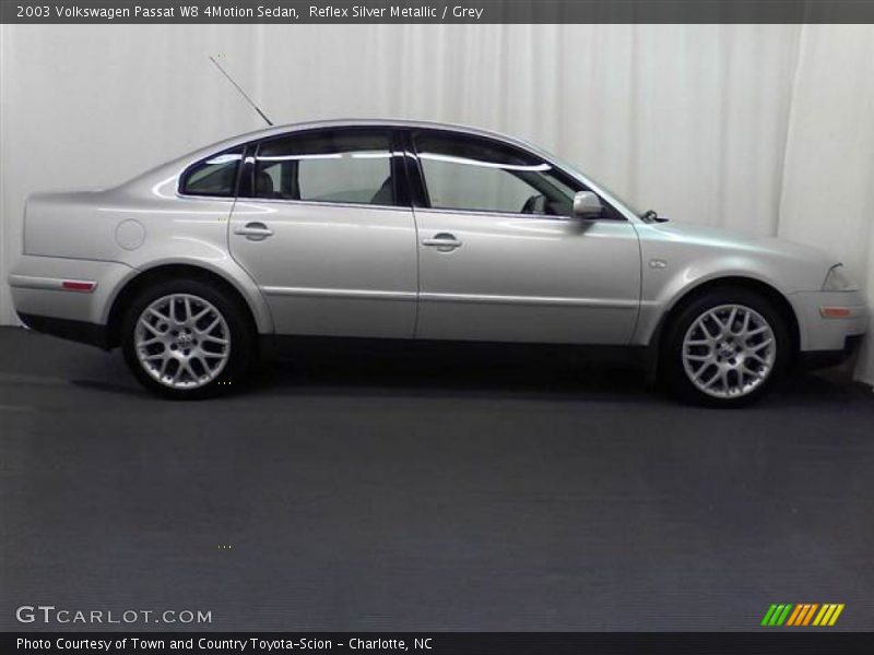 Reflex Silver Metallic / Grey 2003 Volkswagen Passat W8 4Motion Sedan