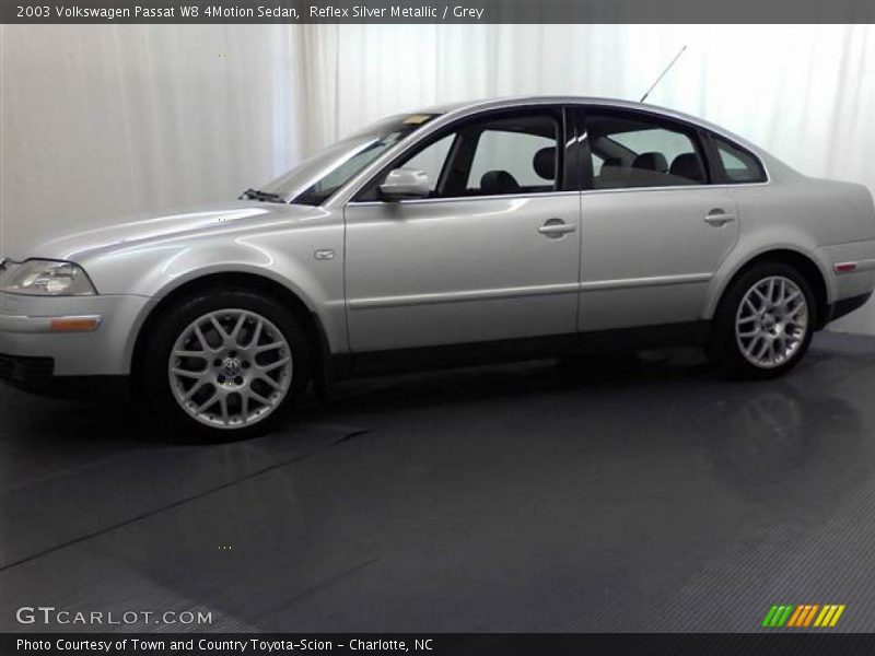 Reflex Silver Metallic / Grey 2003 Volkswagen Passat W8 4Motion Sedan