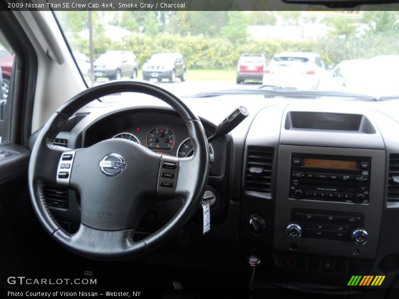 Smoke Gray / Charcoal 2009 Nissan Titan SE Crew Cab 4x4