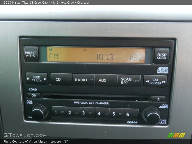 Smoke Gray / Charcoal 2009 Nissan Titan SE Crew Cab 4x4
