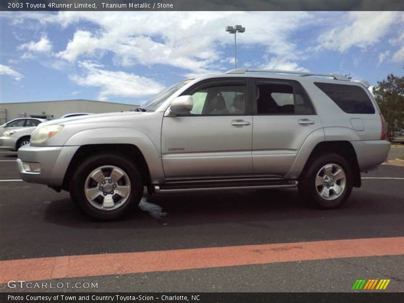 Titanium Metallic / Stone 2003 Toyota 4Runner Limited