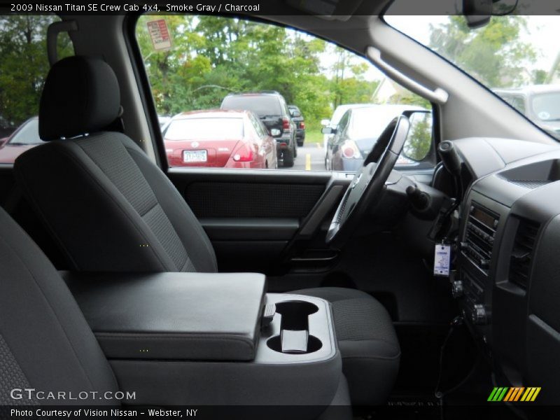 Smoke Gray / Charcoal 2009 Nissan Titan SE Crew Cab 4x4
