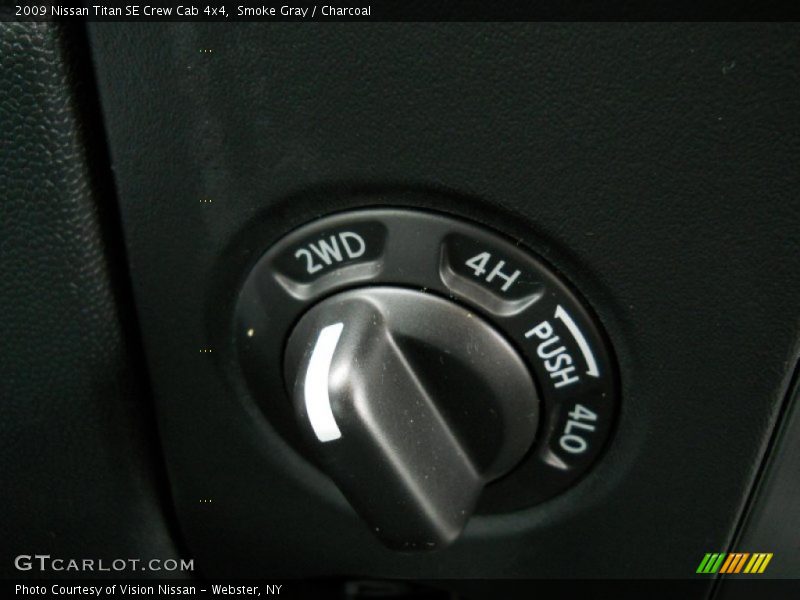 Smoke Gray / Charcoal 2009 Nissan Titan SE Crew Cab 4x4