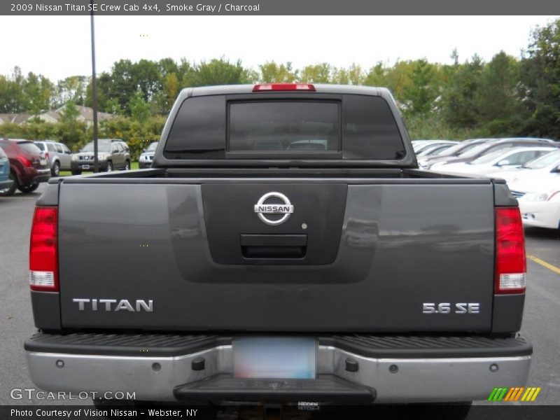 Smoke Gray / Charcoal 2009 Nissan Titan SE Crew Cab 4x4