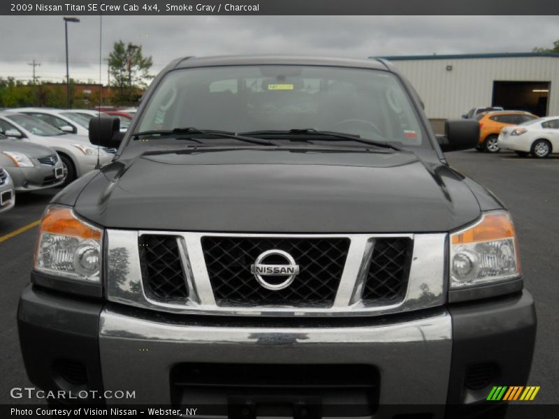 Smoke Gray / Charcoal 2009 Nissan Titan SE Crew Cab 4x4