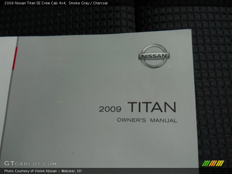 Smoke Gray / Charcoal 2009 Nissan Titan SE Crew Cab 4x4