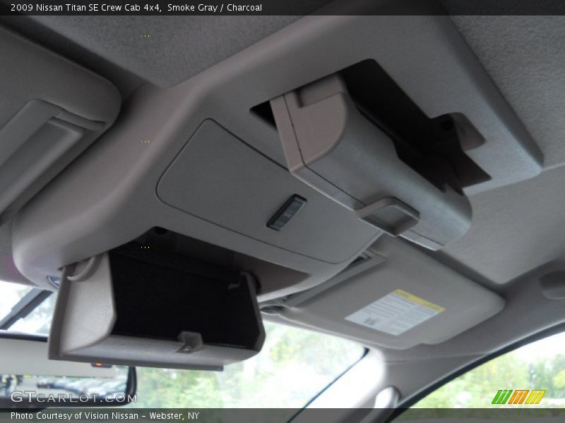 Smoke Gray / Charcoal 2009 Nissan Titan SE Crew Cab 4x4