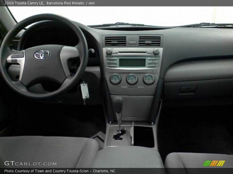 Barcelona Red Metallic / Ash 2009 Toyota Camry LE