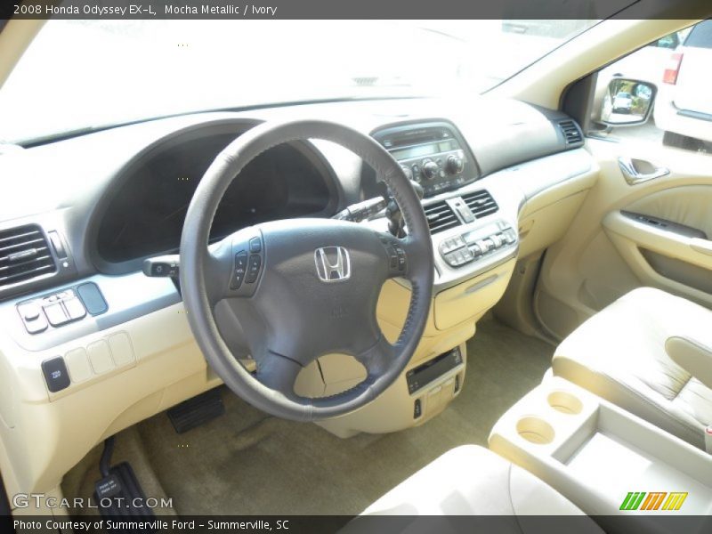Mocha Metallic / Ivory 2008 Honda Odyssey EX-L