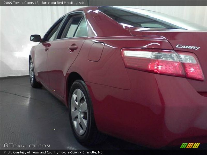 Barcelona Red Metallic / Ash 2009 Toyota Camry LE