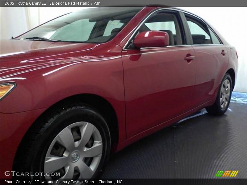 Barcelona Red Metallic / Ash 2009 Toyota Camry LE