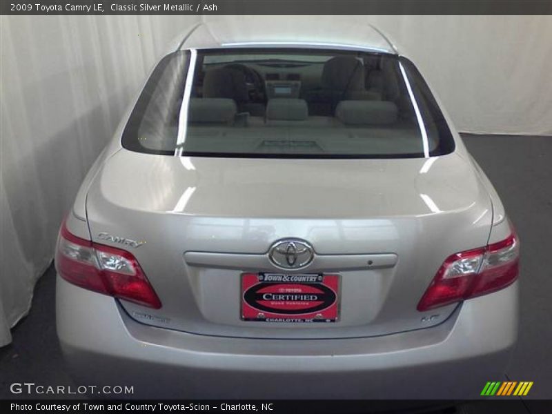 Classic Silver Metallic / Ash 2009 Toyota Camry LE