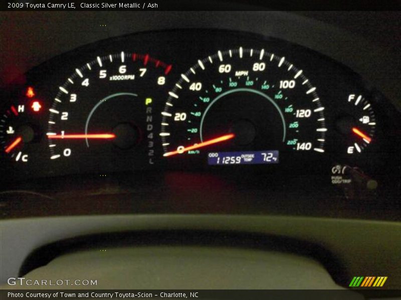 Classic Silver Metallic / Ash 2009 Toyota Camry LE