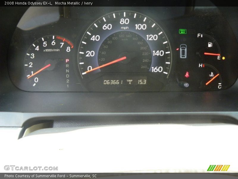 Mocha Metallic / Ivory 2008 Honda Odyssey EX-L