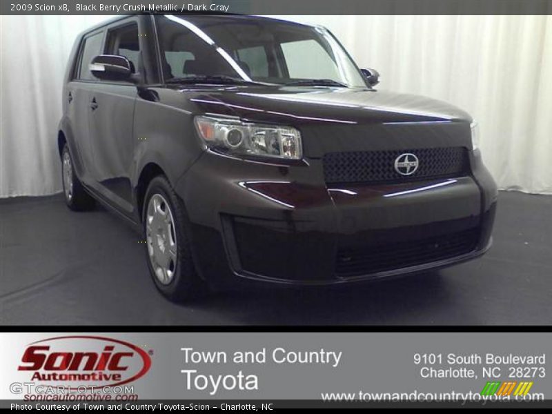 Black Berry Crush Metallic / Dark Gray 2009 Scion xB