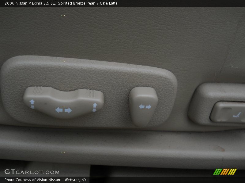 Spirited Bronze Pearl / Cafe Latte 2006 Nissan Maxima 3.5 SE