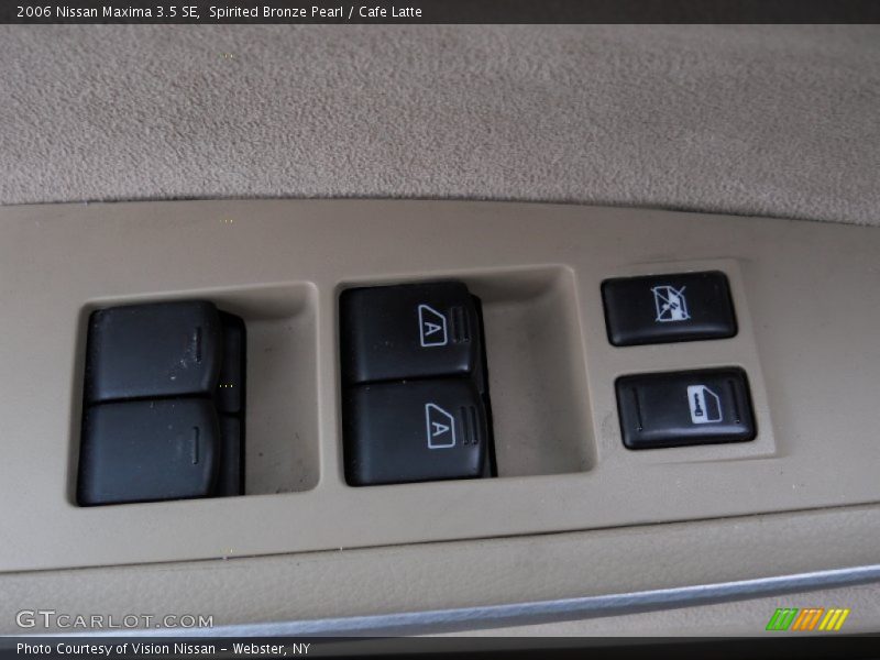 Spirited Bronze Pearl / Cafe Latte 2006 Nissan Maxima 3.5 SE