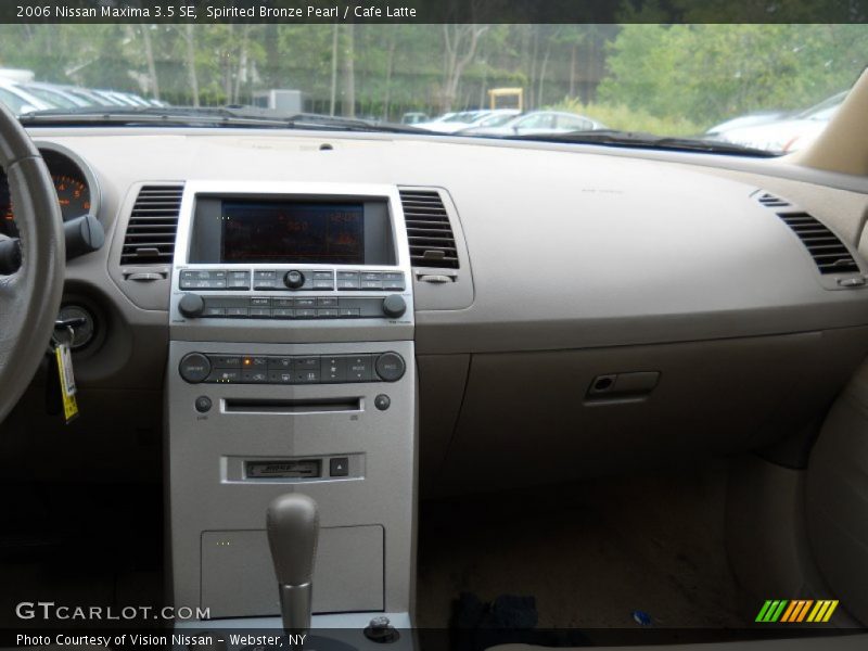 Spirited Bronze Pearl / Cafe Latte 2006 Nissan Maxima 3.5 SE