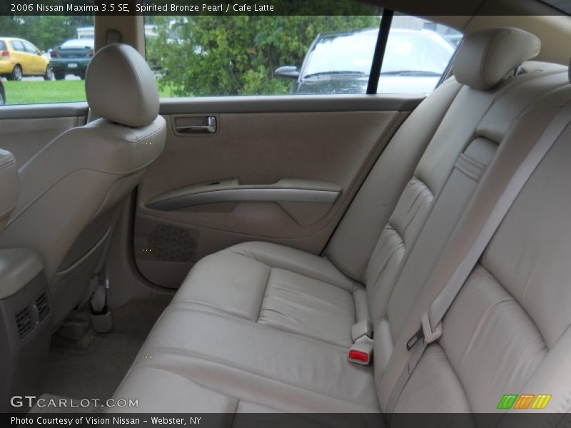 Spirited Bronze Pearl / Cafe Latte 2006 Nissan Maxima 3.5 SE