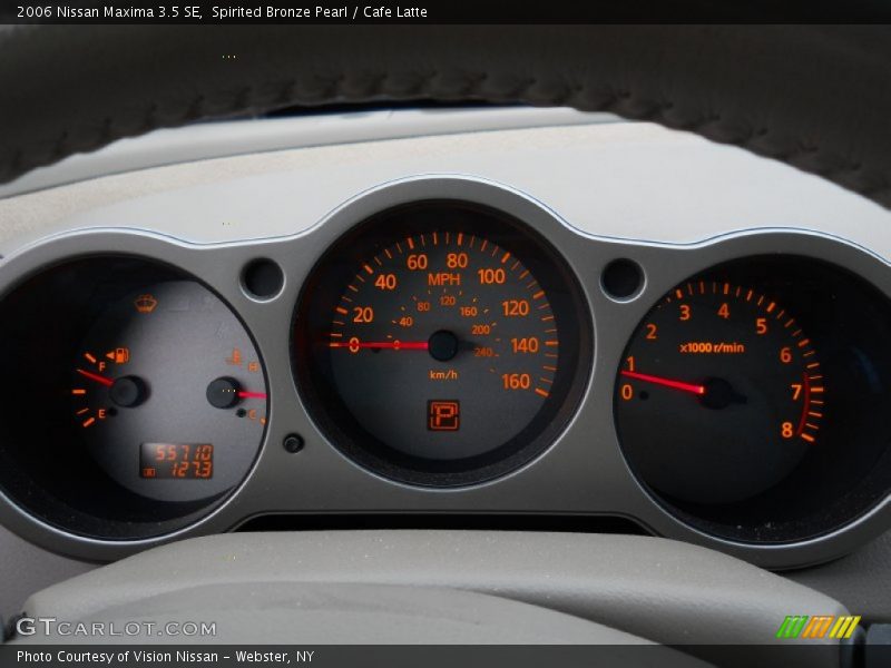 Spirited Bronze Pearl / Cafe Latte 2006 Nissan Maxima 3.5 SE