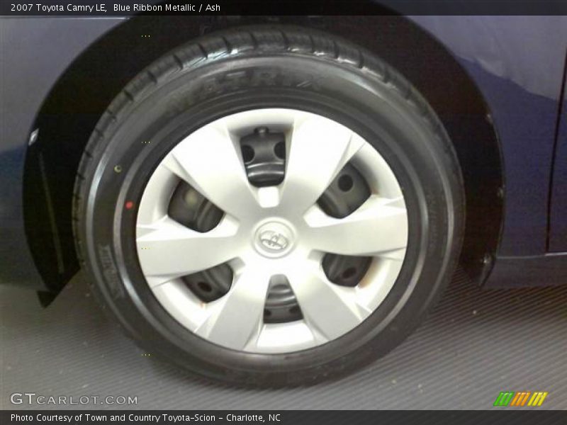 Blue Ribbon Metallic / Ash 2007 Toyota Camry LE