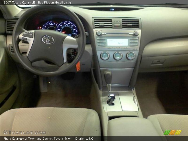 Blue Ribbon Metallic / Ash 2007 Toyota Camry LE