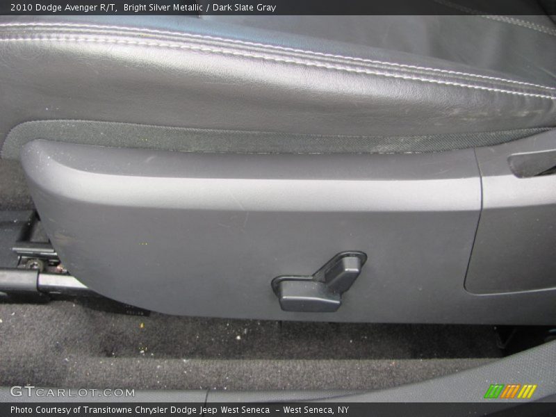 Bright Silver Metallic / Dark Slate Gray 2010 Dodge Avenger R/T