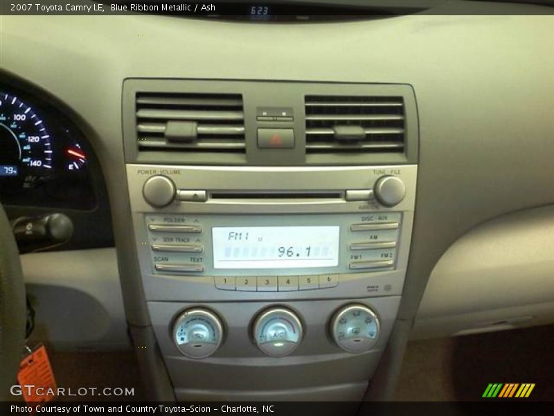 Blue Ribbon Metallic / Ash 2007 Toyota Camry LE